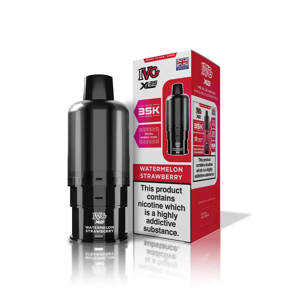 IVG XL 35K Prefilled Pod Watermelon Strawberry Flavour