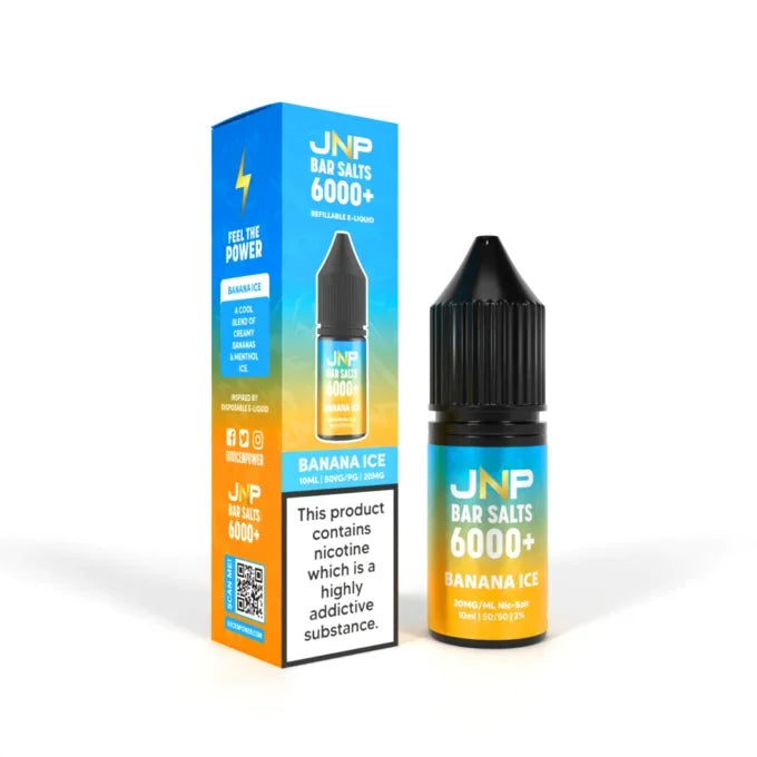Jnp Crystal Nicotine Salt E-liquid Banana Ice Flavour