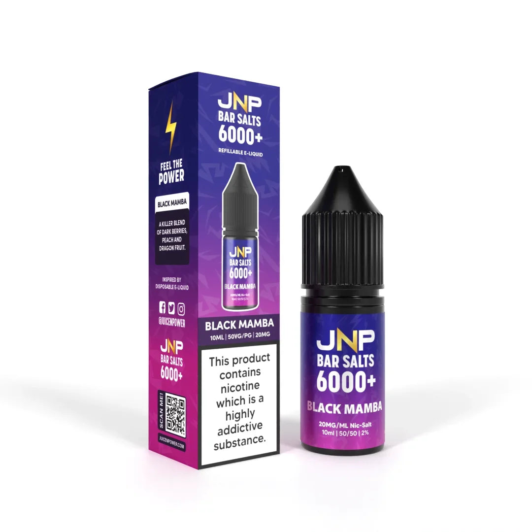 Jnp Crystal Nicotine Salt E-liquid Black Mamba Flavour