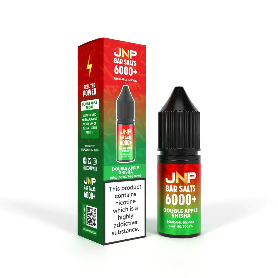 Jnp Crystal Nicotine Salt E-liquid Double Apple Shisha Flavour