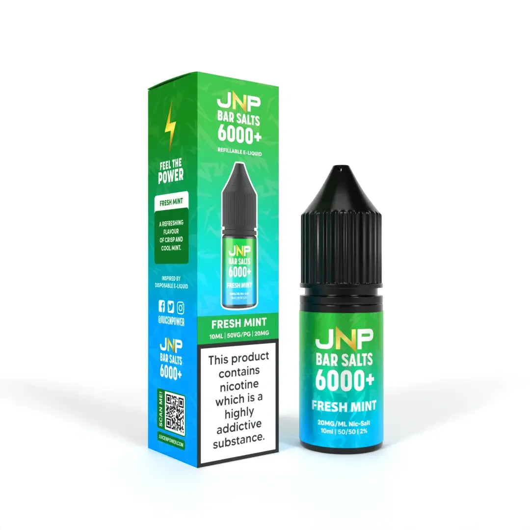 Jnp Crystal Nicotine Salt E-liquid Fresh Mint Flavour