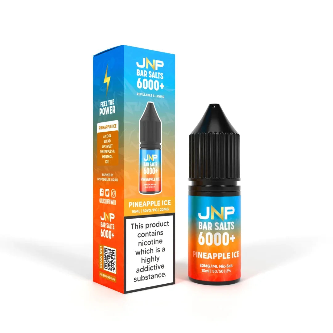 Jnp Crystal Nicotine Salt E-liquid Pineapple Ice Flavour