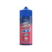 Just Juice Ice 70/30 VG/PG 100ML Shortfill Vape Liquid Wild Berries And Aniseed Flavour