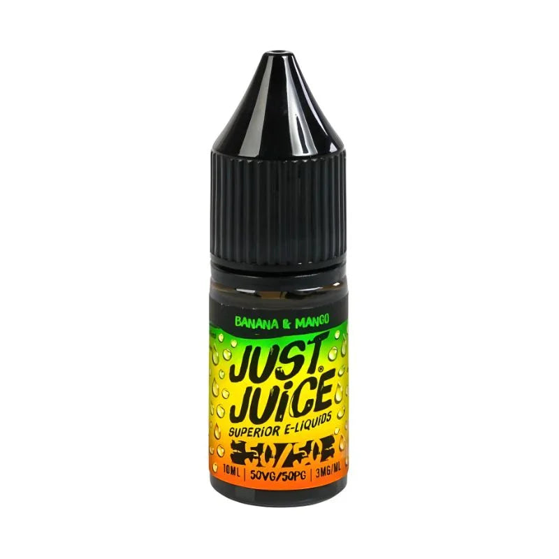 Just Juice Nic Salt E-liquids Banana and Mango
