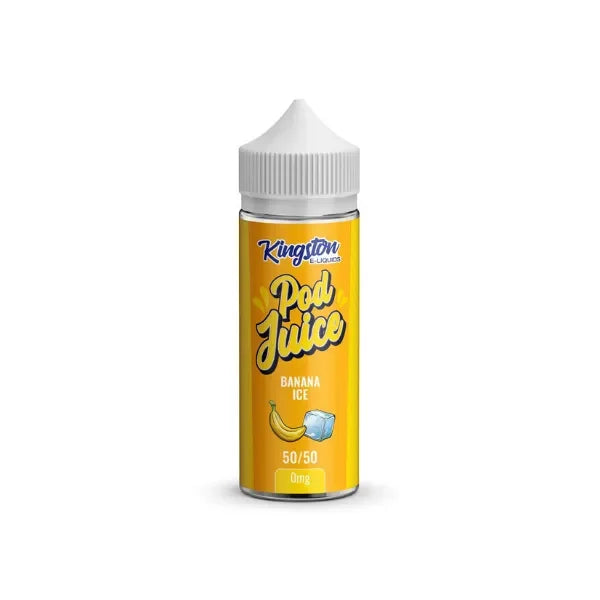 Kingston 50/50 Shortfill Vape Liquid Banana Ice Flavour