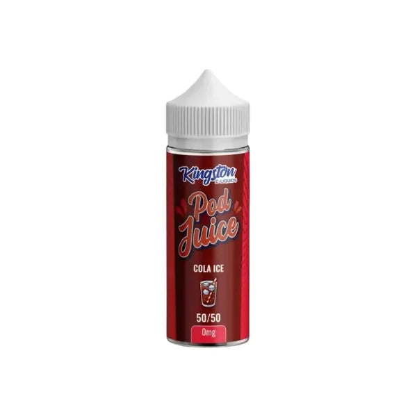 Kingston 50/50 Shortfill Vape Liquid Cola Ice Flavour