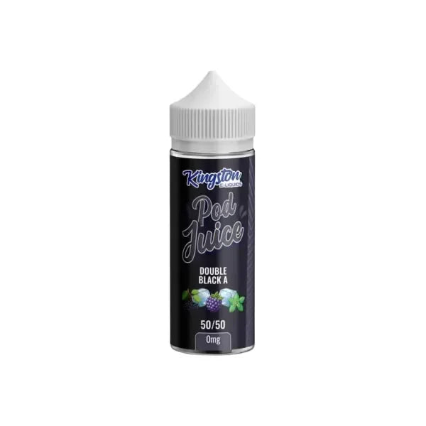 Kingston 50/50 Shortfill Vape Liquid Double Black A Flavour