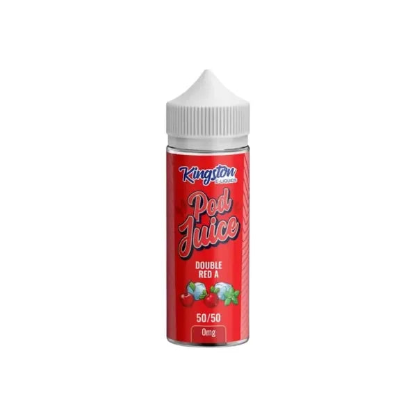 Kingston 50/50 Shortfill Vape Liquid Double Red A Flavour