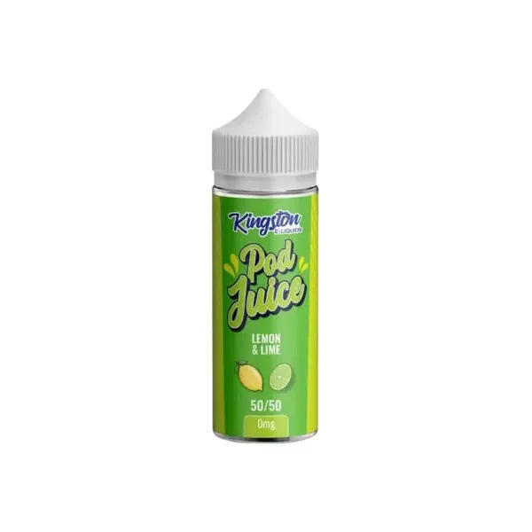 Kingston 50/50 Shortfill Vape Liquid Lemon Lime Flavour