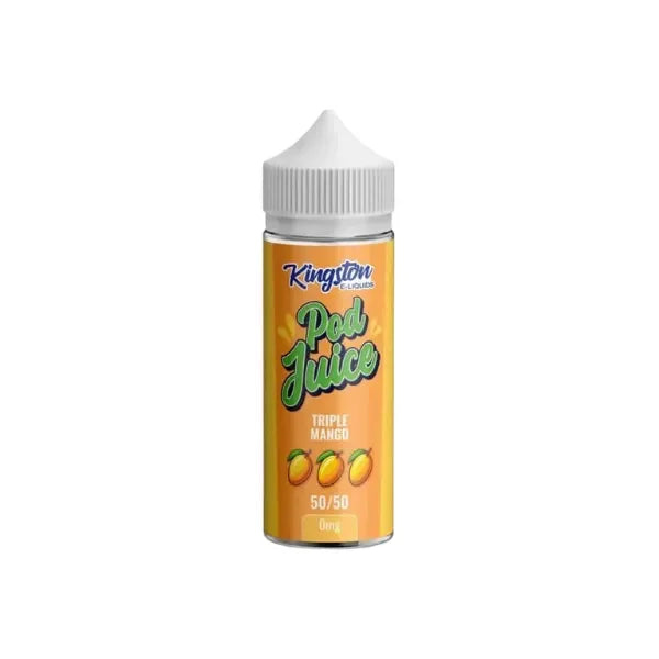 Kingston 50/50 Shortfill Vape Liquid Triple Mango Flavour