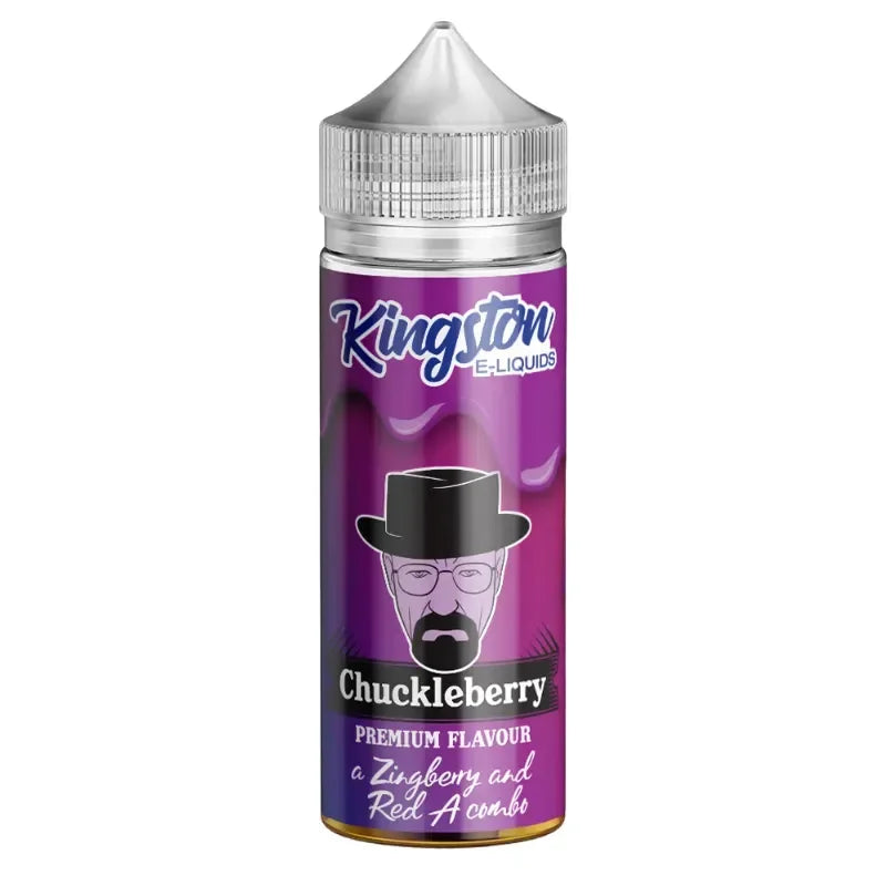 Kingston 70/30 VG/PG 100ml Shortfill E-liquid Chuckleberry Flavour