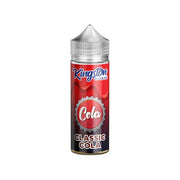 Kingston Classic Cola 100ml Shortfill Vape Juice Classic Cola Flavour