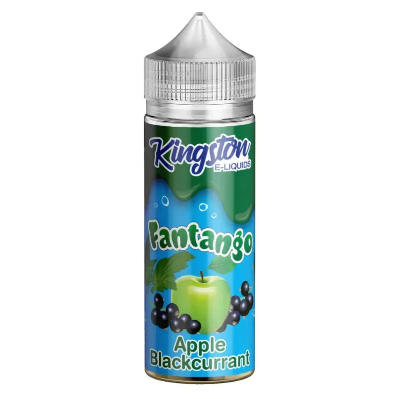 Kingston Fantango 100ml Shortfill Vape Liquid Apple Blackcurrant Flavour