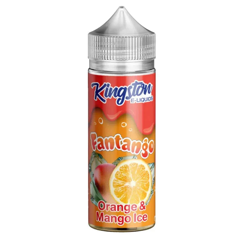 Kingston Fantango 100ml Shortfill Vape Liquid Orange And Mango Ice Flavour