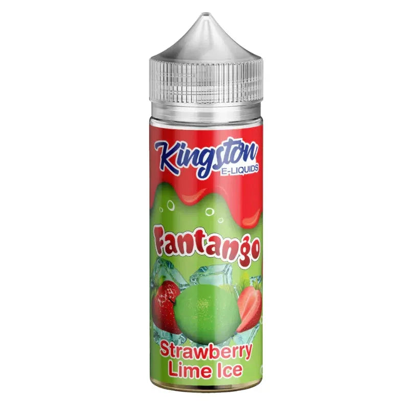 Kingston Fantango 100ml Shortfill Vape Liquid Strawberry Lime Ice Flavour