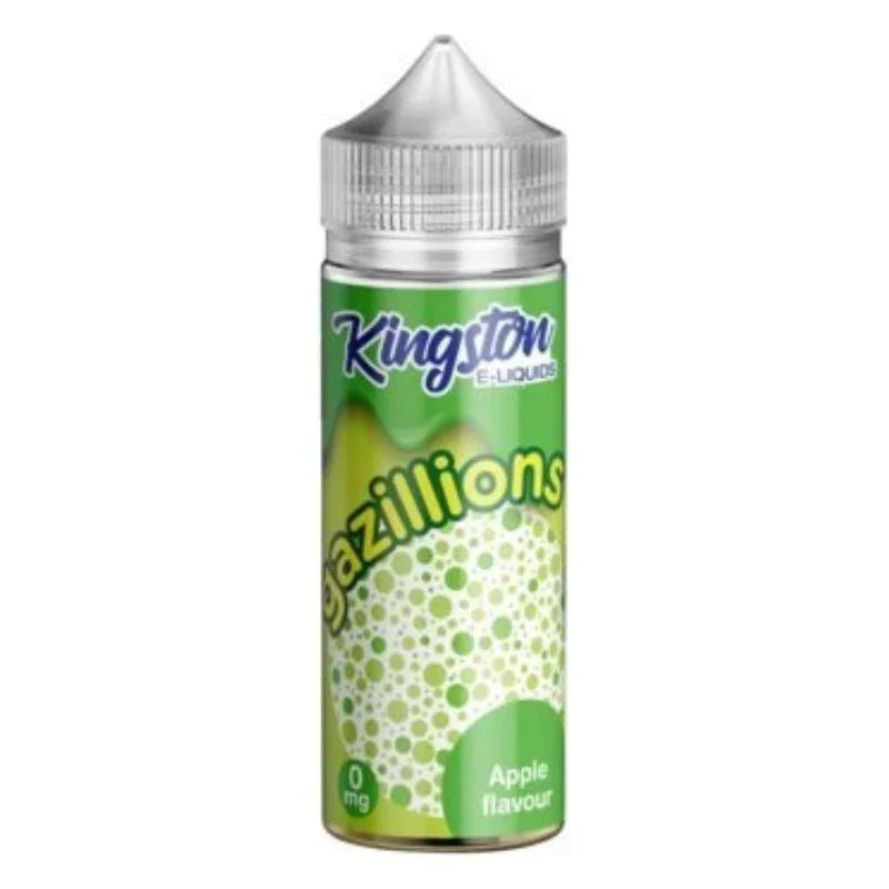 Kingston Gazillions 70/30 VG/PG 100ML Shortfill E-liquid Apple Flavour