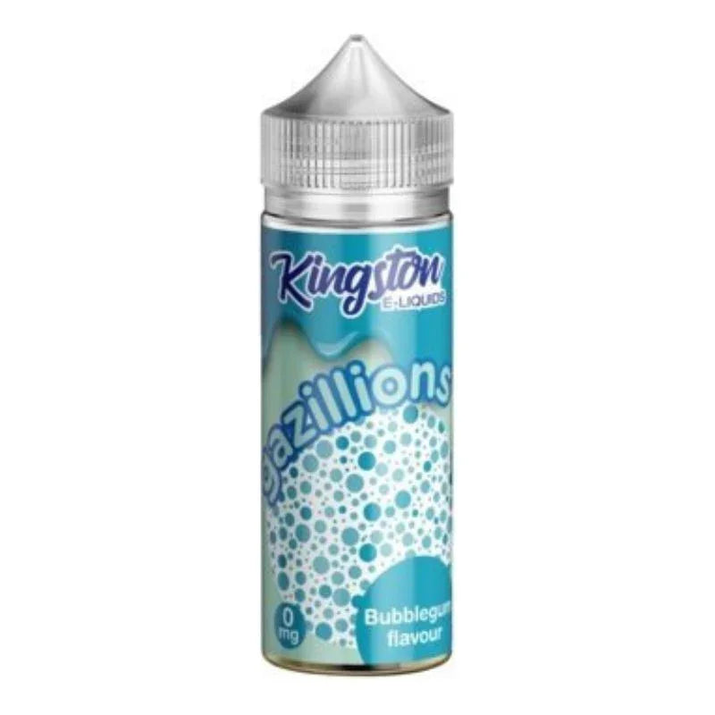 Kingston Gazillions 70/30 VG/PG 100ML Shortfill E-liquid Bubblegum Flavour