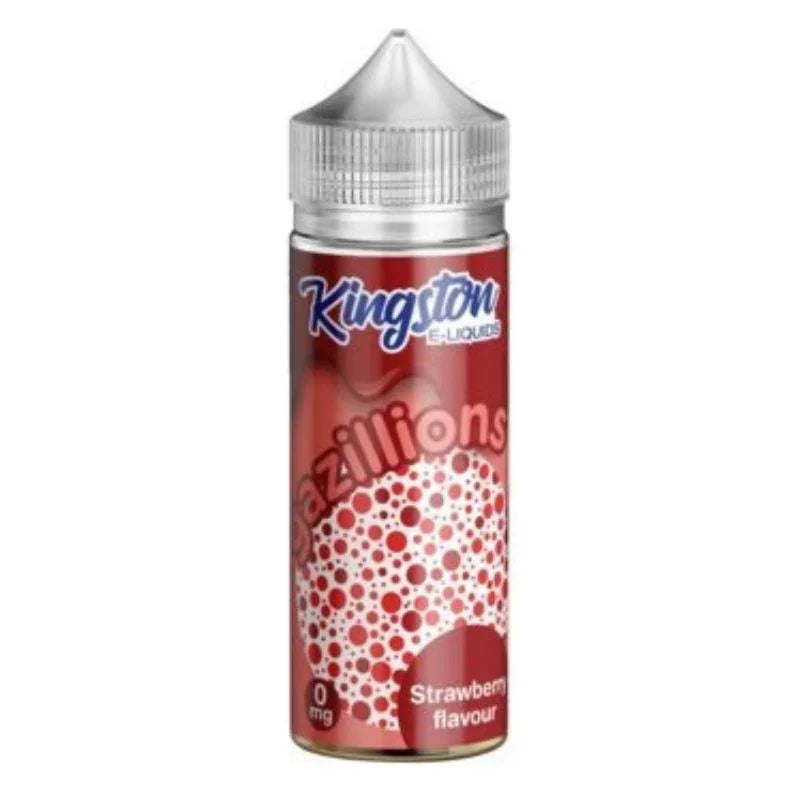 Kingston Gazillions 70/30 VG/PG 100ML Shortfill E-liquid Strawberry Flavour