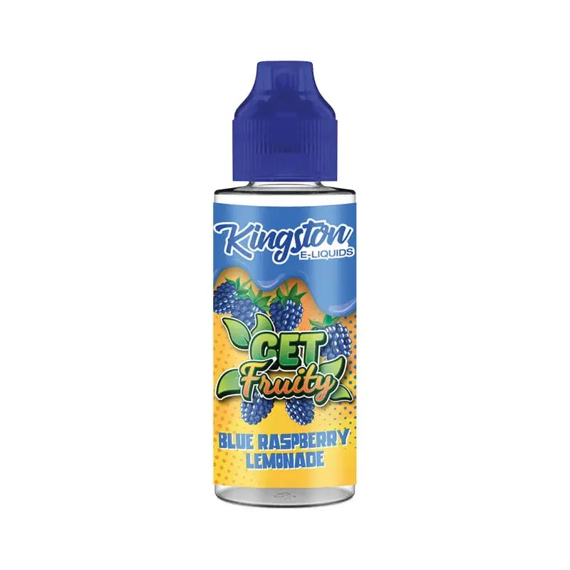 Kingston Get Fruity 100ml Shortfill Blue Raspberry Lemonade Flavour