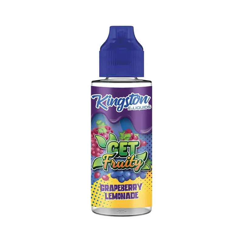 Kingston Get Fruity 100ml Shortfill Grapeberry Lemonade Flavour