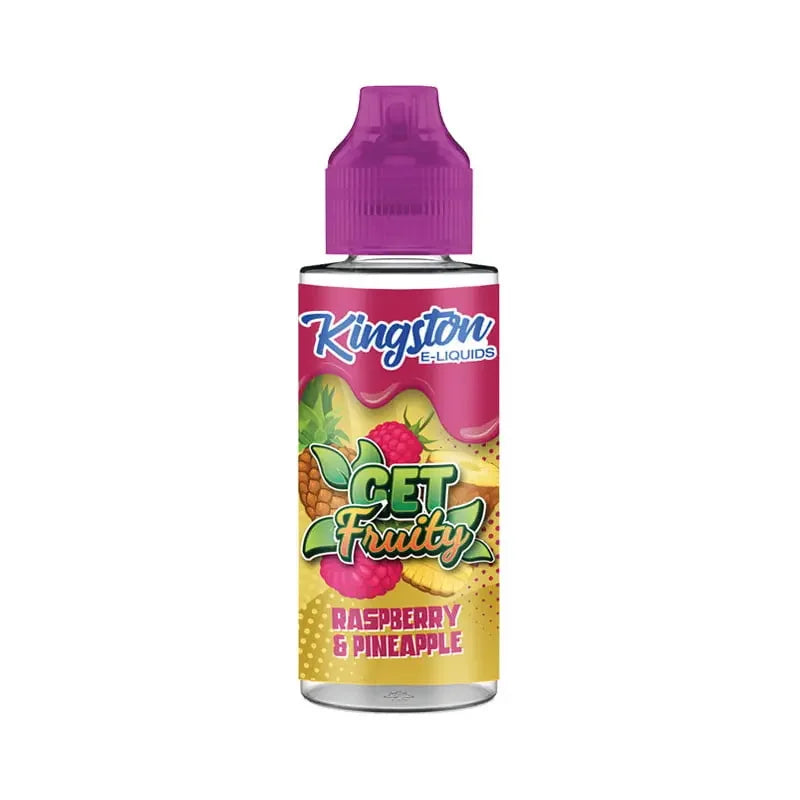 Kingston Get Fruity 100ml Shortfill Raspberry And Pineapple Flavour