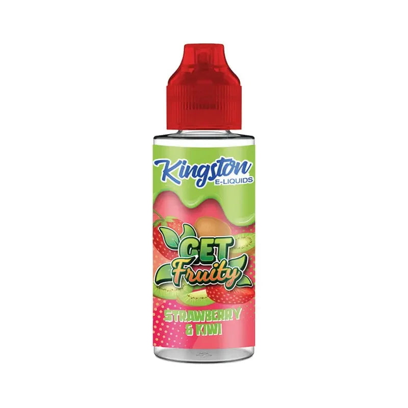 Kingston Get Fruity 100ml Shortfill Straw And Kiwi Flavour