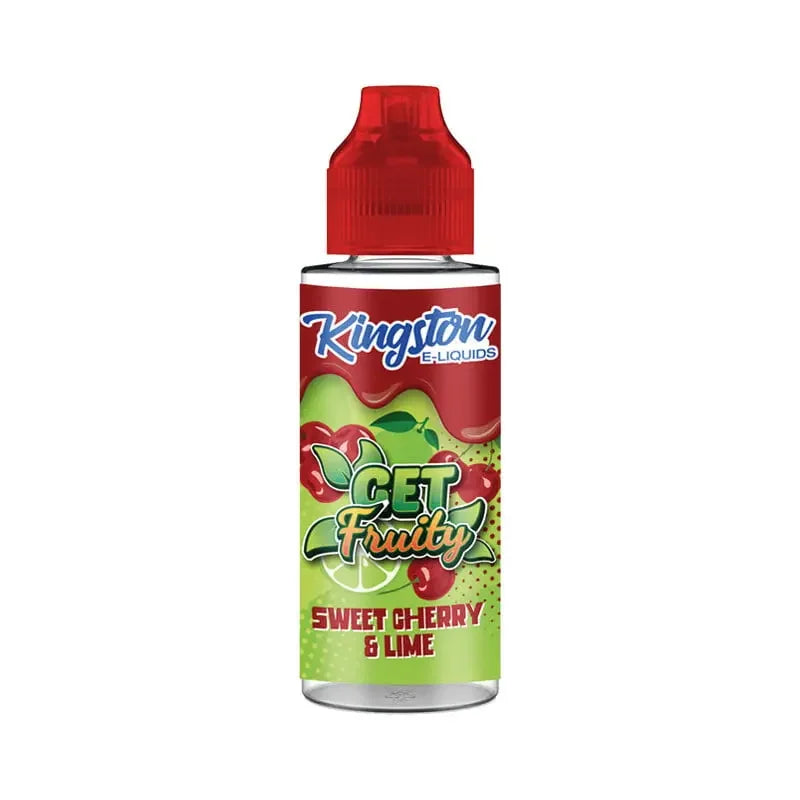 Kingston Get Fruity 100ml Shortfill Sweet Cherry And Lime Flavour