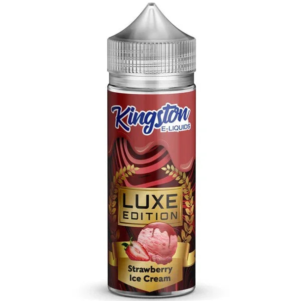 Kingston E-liquid Luxe Edition Strawberry Ice Cream Flavour