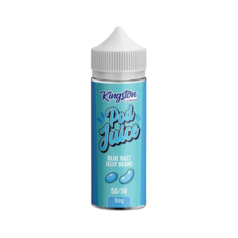 Kingston Pod Juice Blue Razz Jelly Beans Flavour
