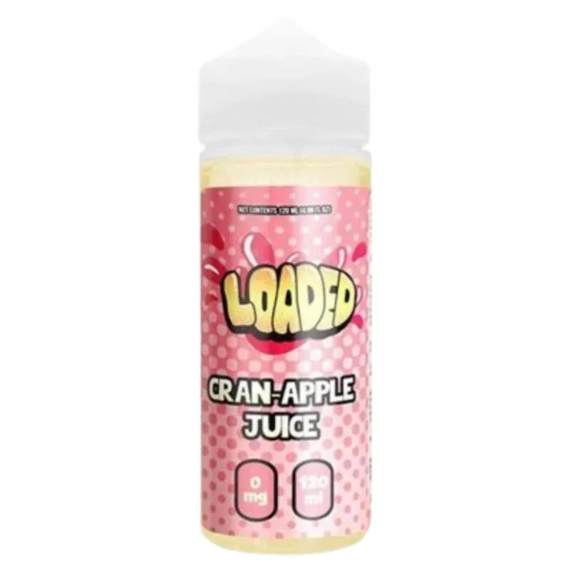 Loaded 100ML Shortfill Vape Juice Cran Apple Juice Flavour