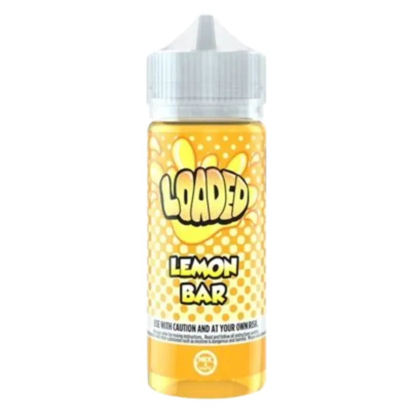 Loaded 100ML Shortfill Vape Juice Lemon Bar Flavour