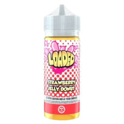 Loaded 100ML Shortfill Vape Juice Straw Jelly Donut Flavour