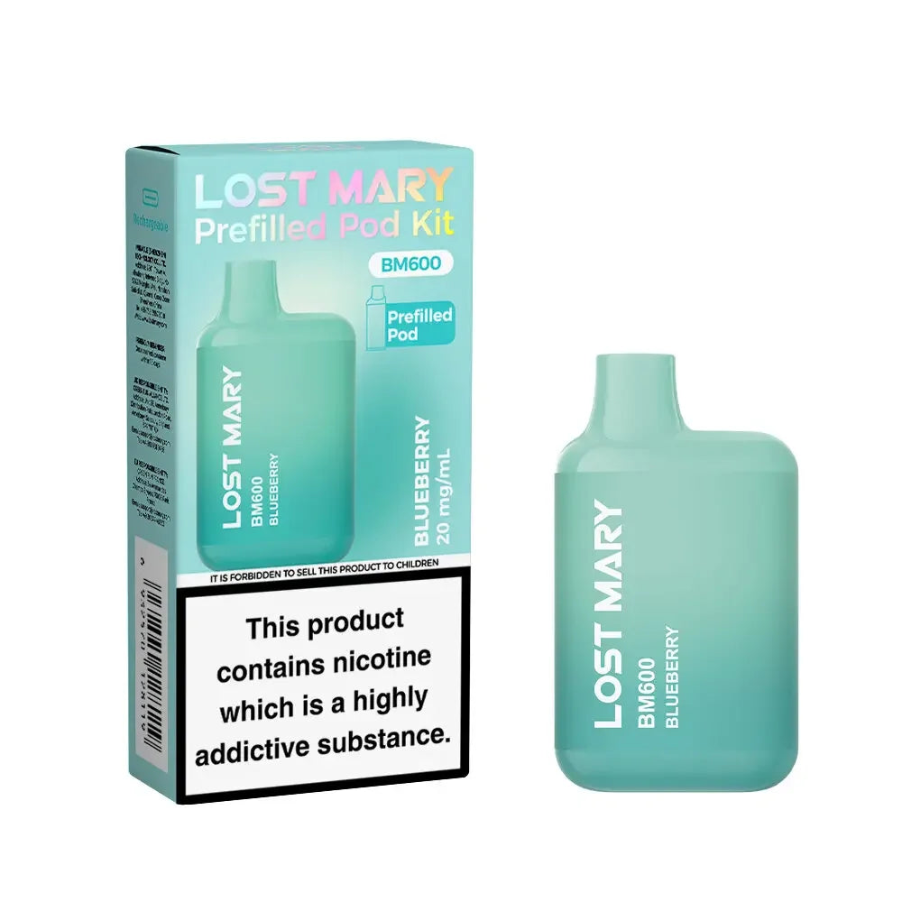 Lost Mary BM600 Pod Kit Blueberry Flavour