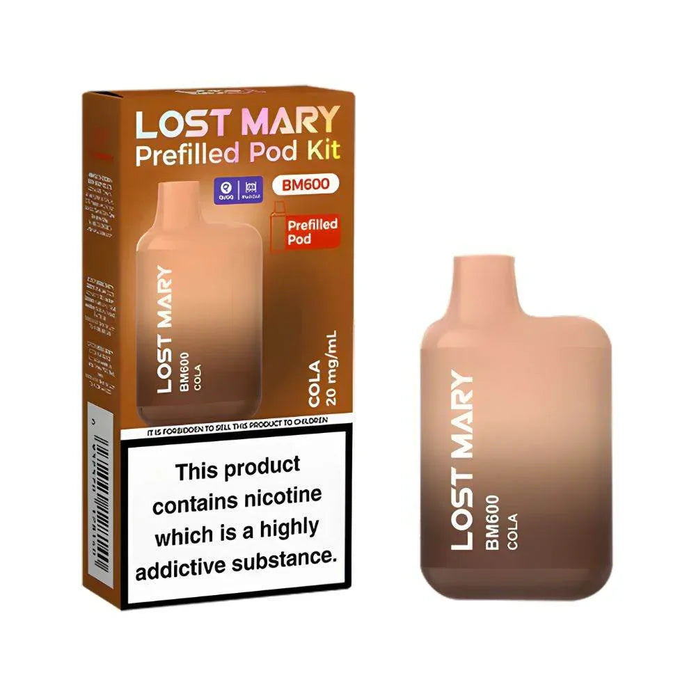 Lost Mary BM600 Pod Kit Cola Flavour