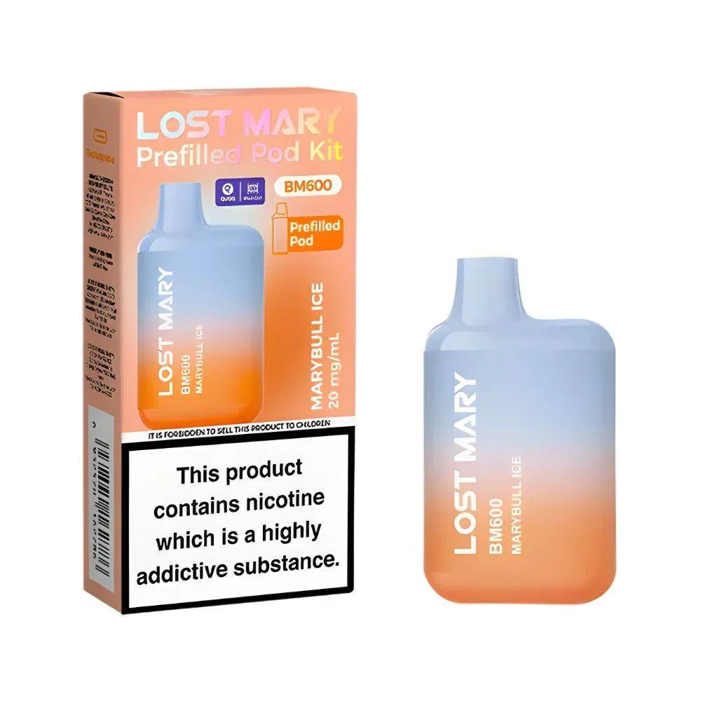 Lost Mary BM600 Pod Kit Mary Bull Ice Flavour