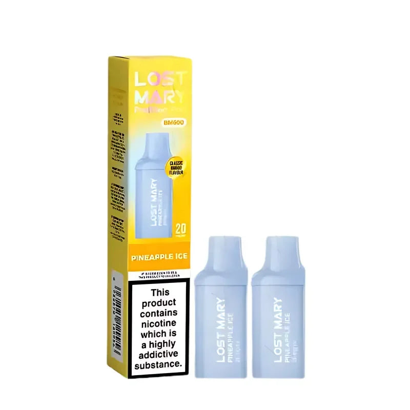 Lost Mary BM600 Refill Pods Pineapple Ice Flavour