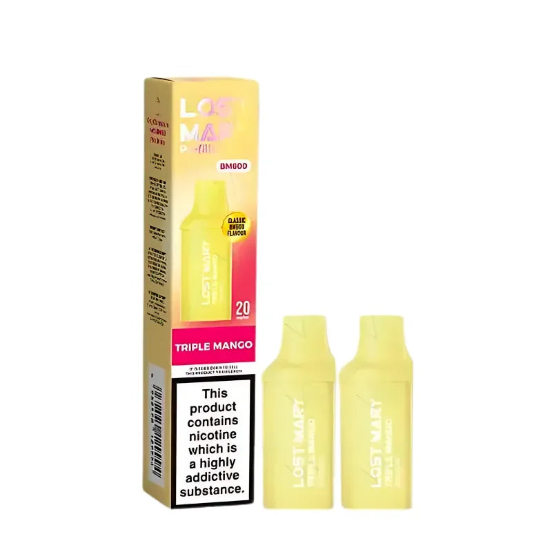 Lost Mary BM600 Refill Pods Triple Mango Flavour