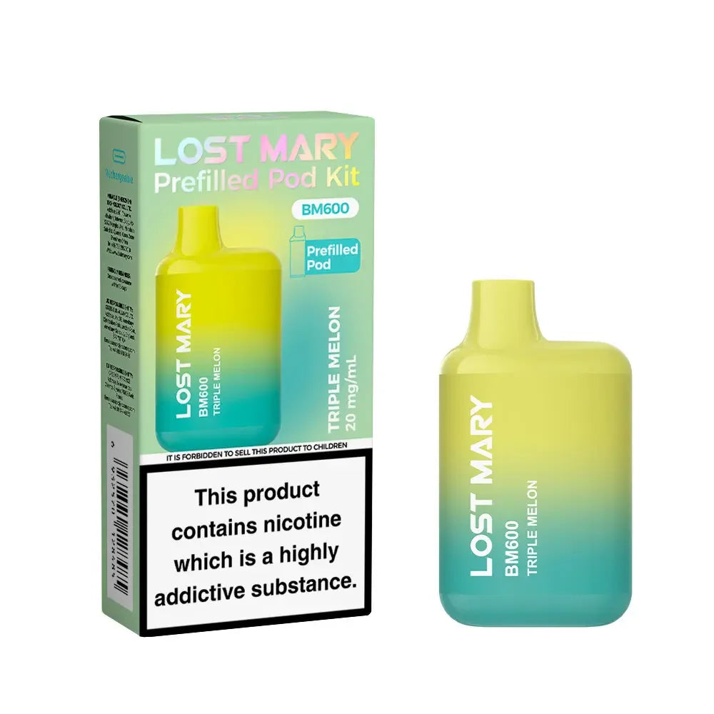 Lost Mary BM600 Pod Kit Triple Melon Flavour