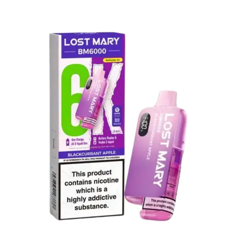 Lost Mary BM6000 Kit Blackcurrant Apple Flavour
