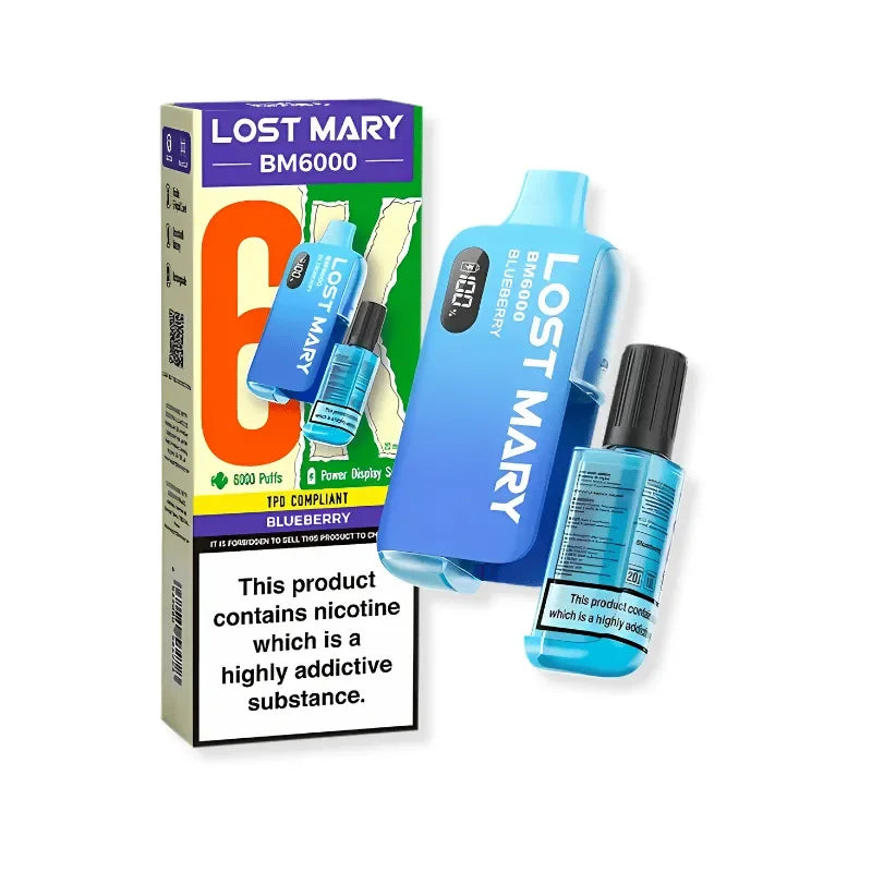 Lost Mary BM6000 Kit Blueberry Flavour