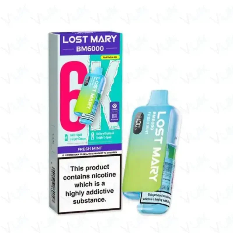 Lost Mary BM6000 Kit Fruit Mint Flavour