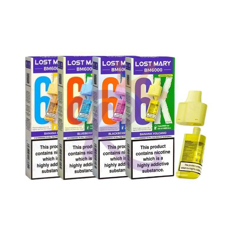 Lost Mary BM6000 Vape Pods