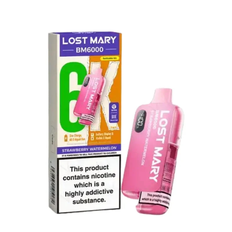 Lost Mary BM6000 Kit Strawberry Watermelon Flavour