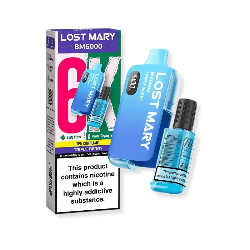 Lost Mary BM6000 Kit Triple Berry Flavour