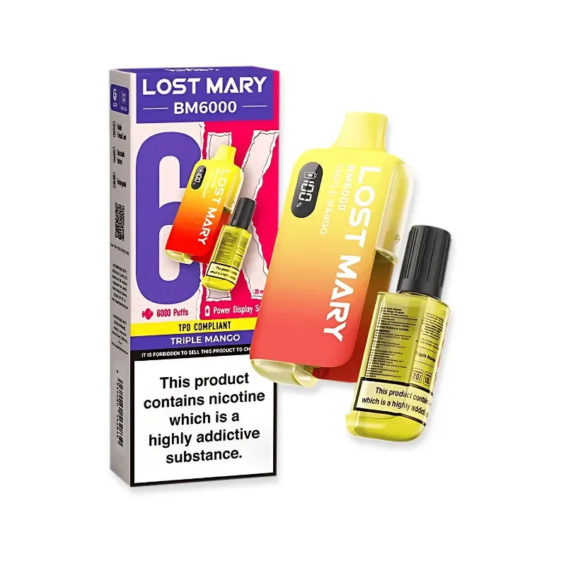 Lost Mary BM6000 Kit Triple Mango Flavour