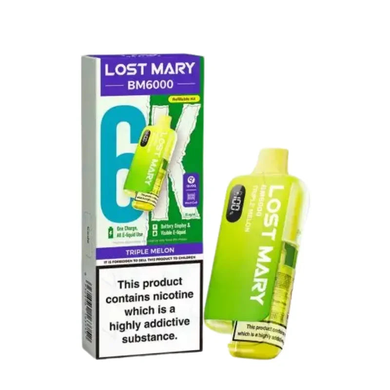 Lost Mary BM6000 Kit Triple Melon Flavour