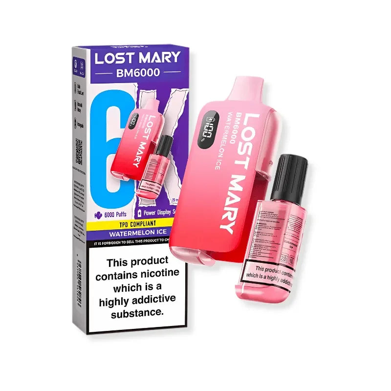 Lost Mary BM6000 Kit Watermelon Ice Flavour