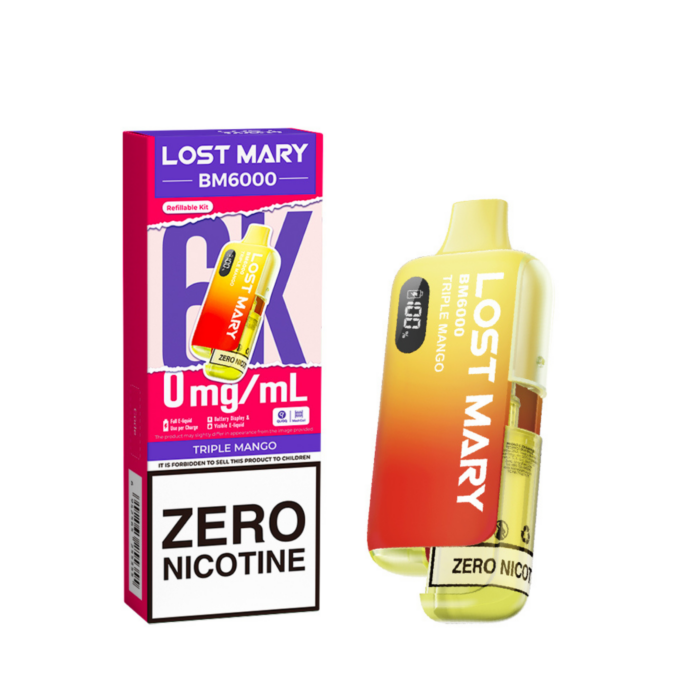 Lost Mary BM6000 Zero Nicotine Vape Kit