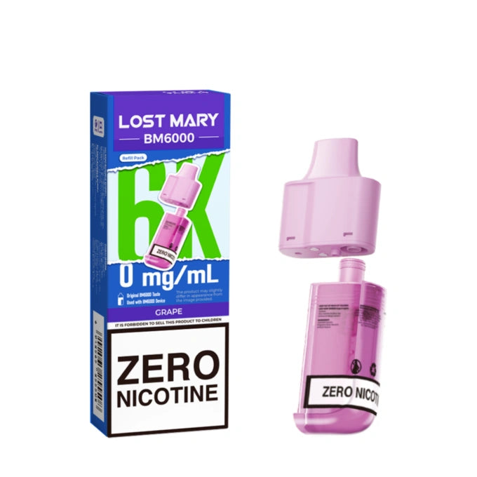 Lost Mary BM6000 Zero Nicotine Pods