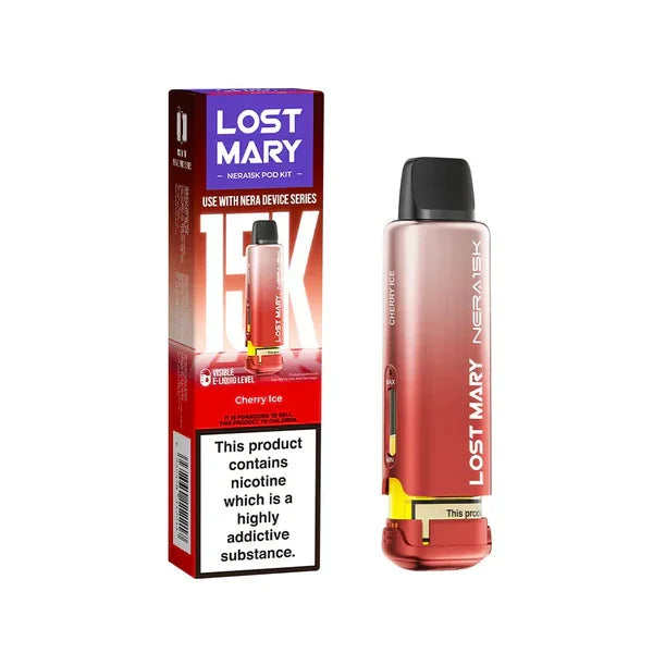 Lost Mary Nera 15k Refill Pods Cherry Ice Flavour